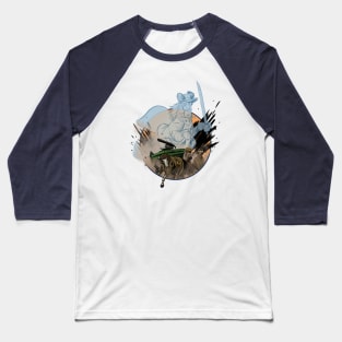 The Haunted Carriage Baseball T-Shirt